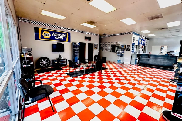 Inside of Arvada Square Auto Repair  lobby