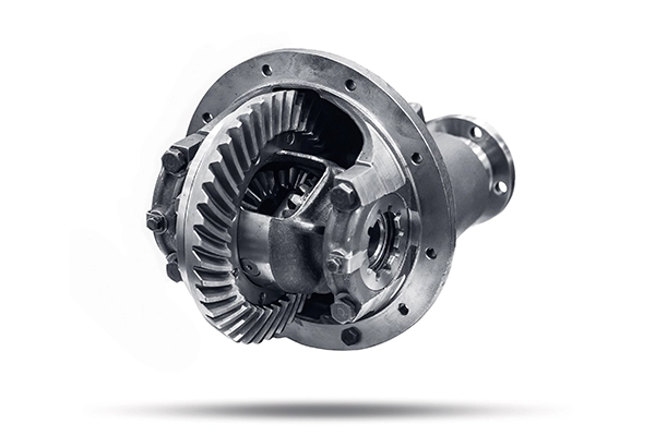 Inside of differential on isolated background